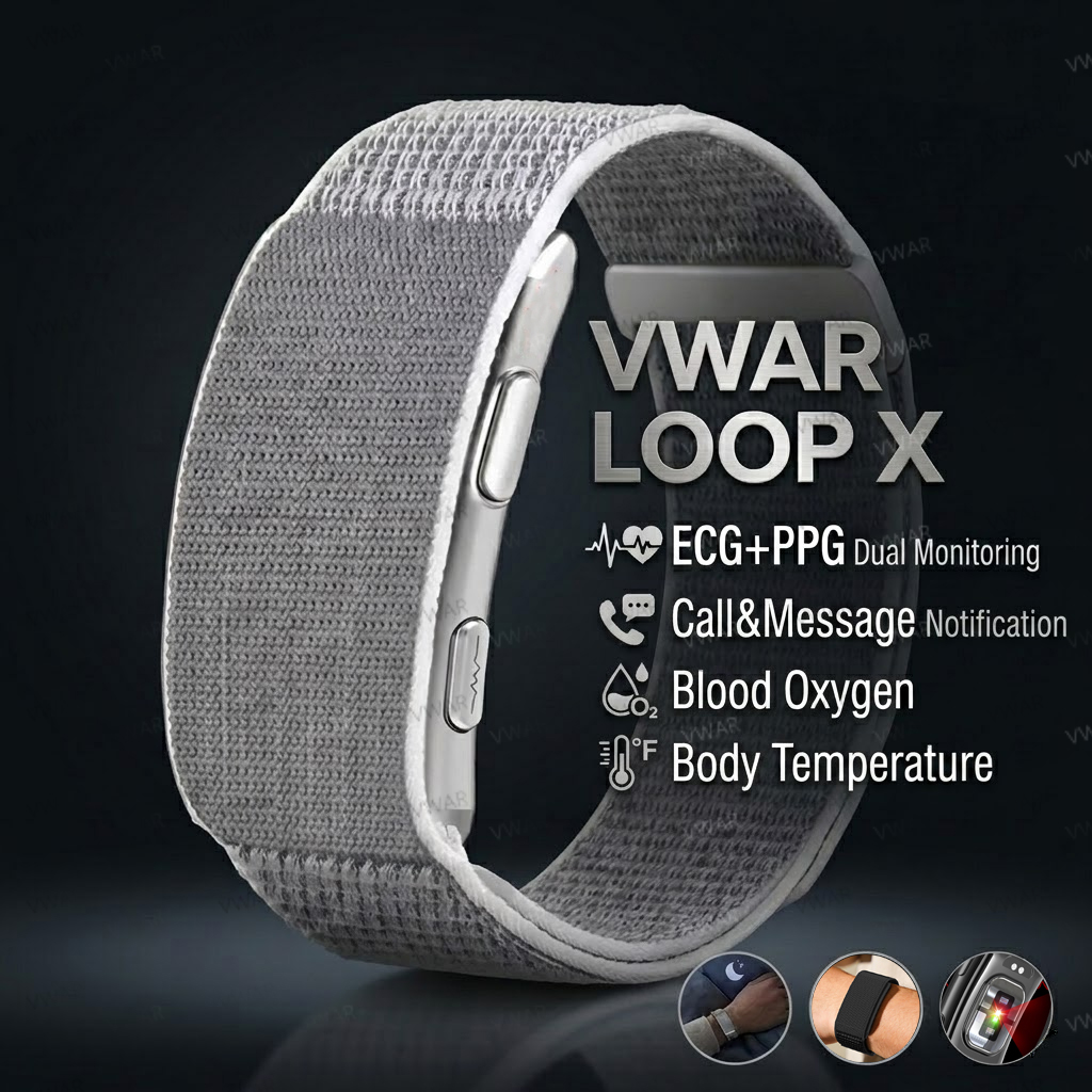 Smartwatch X - VWAR Loop X EKG Akıllı Bilezik