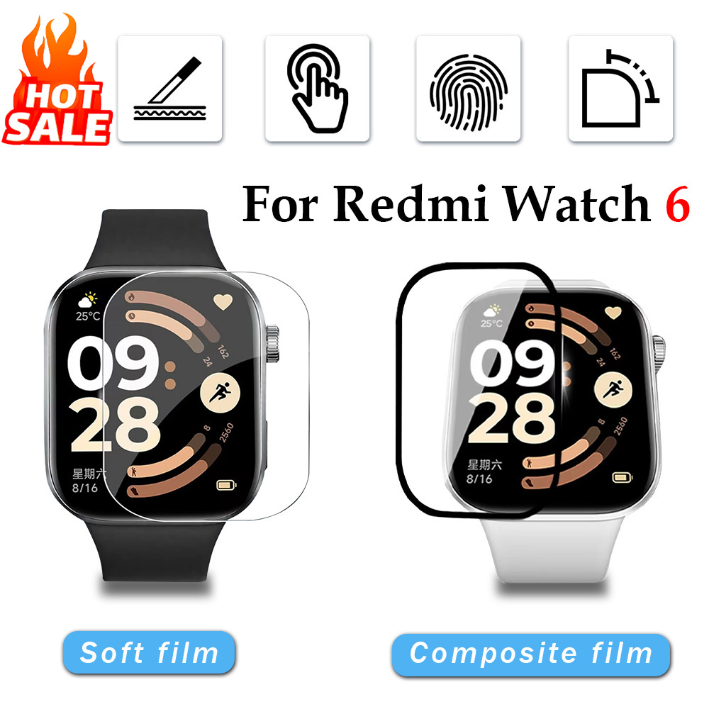 Smartwatch Watch Accessories - 1-5 adet yumuşak Film Xiaomi Redmi