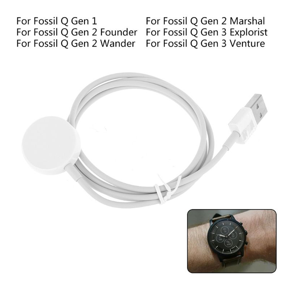 Fossil Smartwatch Accessories - USB akıllı saat manyetik şarj cihazı