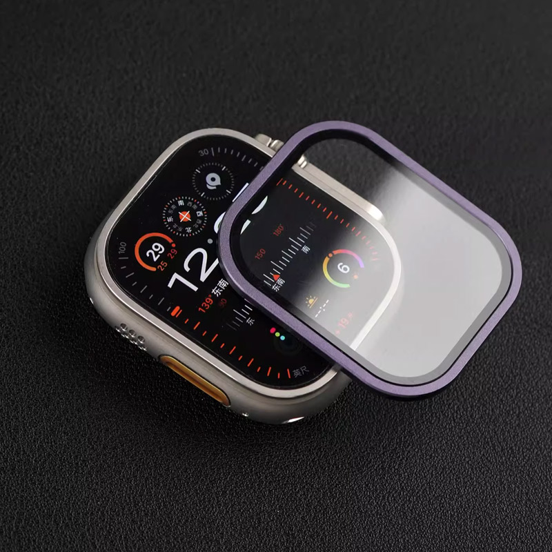 Smartwatch Watch Accessories - Apple Watch Ultra için Temperli Cam