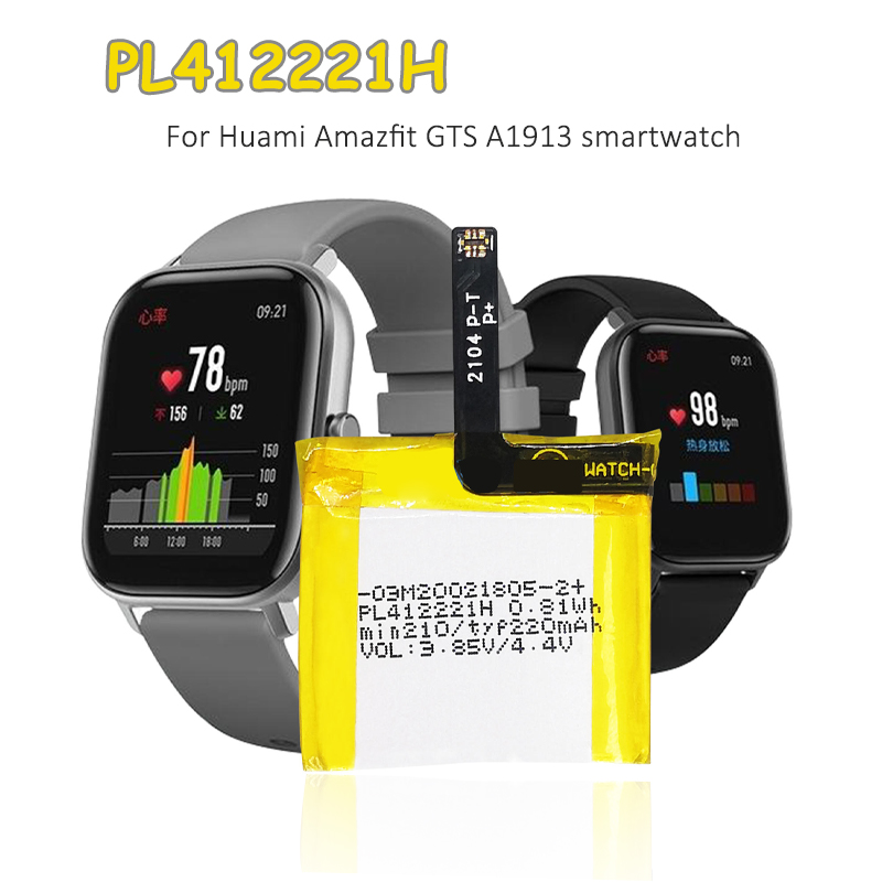 Smartwatch A1914 - PL412221H Pil 220mAh 3.85V Huami Amazfit
