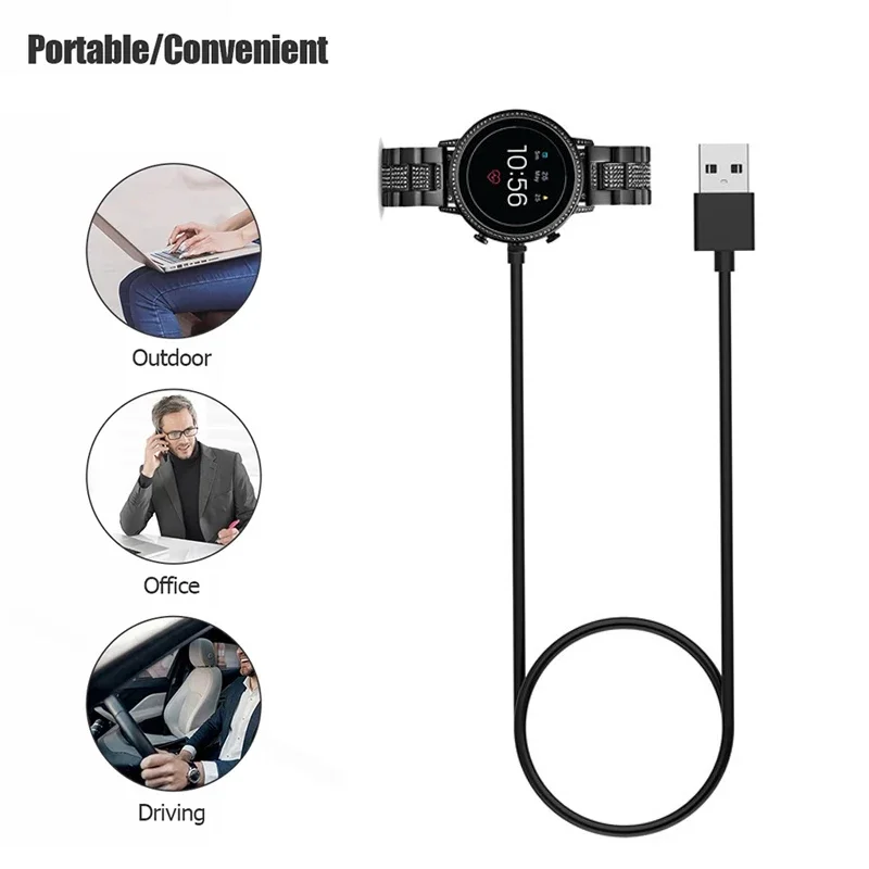Fossil Smartwatch Accessories - 1 M USB Manyetik Hızlı Şarj
