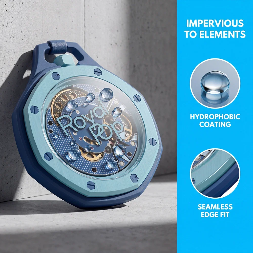 Temperli Cam Swatch X AP Royal - Smartwatch X incelemesi ve fiyatı