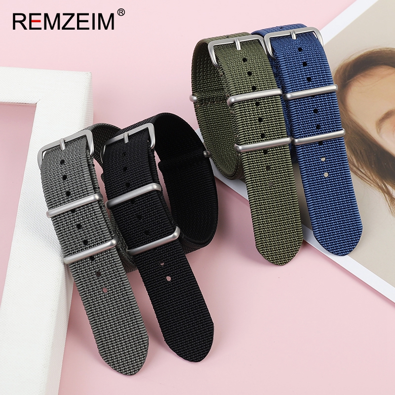 Yeni Nervürlü Naylon saat kayı - Nylon Nato Strap incelemesi ve fiyatı