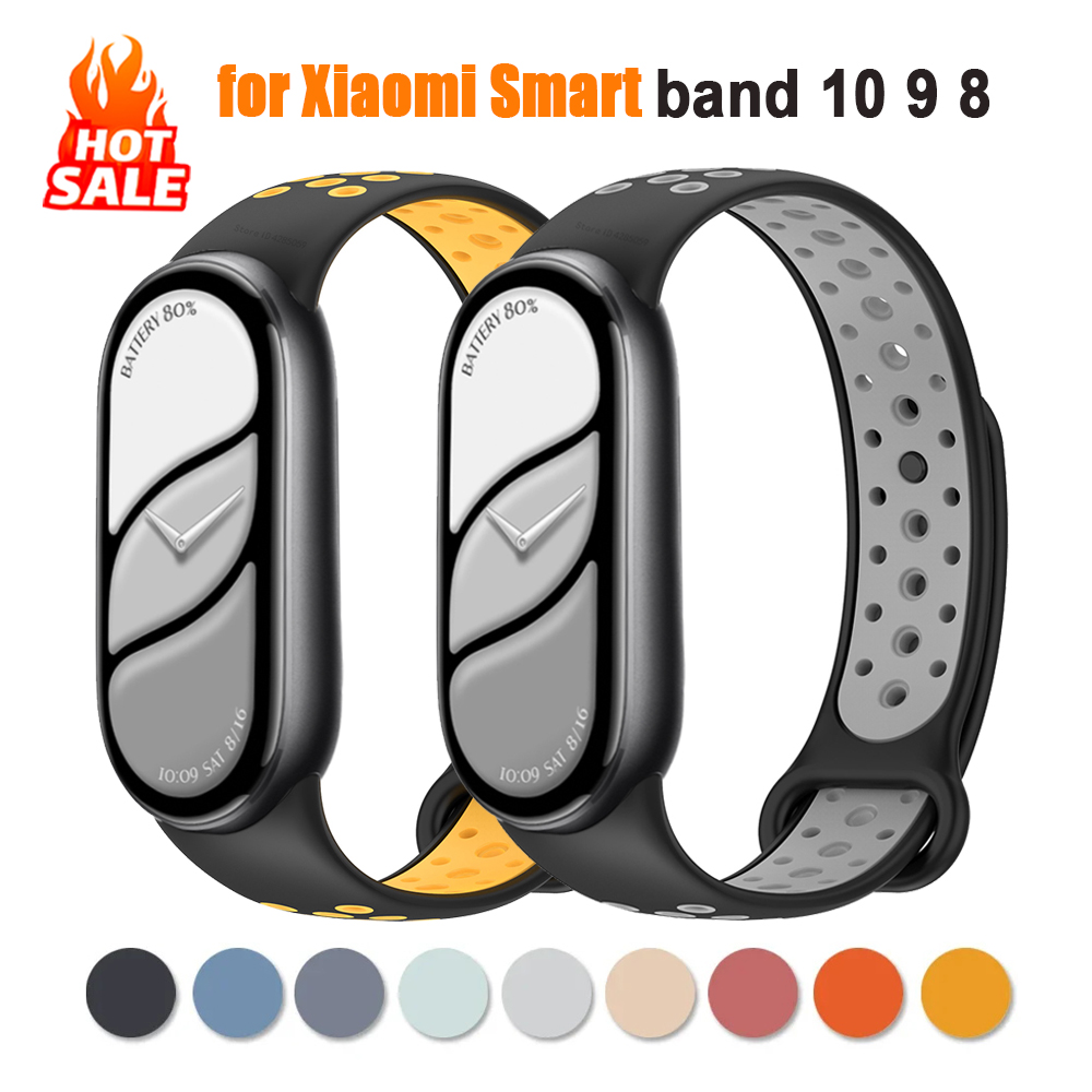 Xiaomi Mi Band 10 9 8 için Sil - Android Smartwatch Accessories incelemesi ve fiyatı