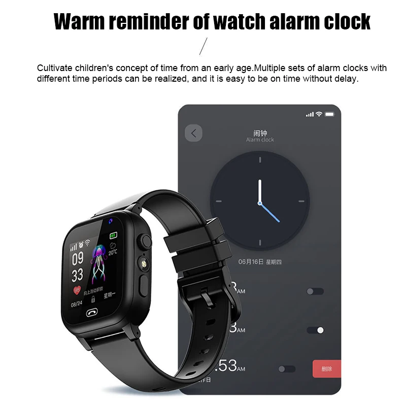 4G Çocuklar akıllı saat Acil D - Smartwatch Id incelemesi ve fiyatı