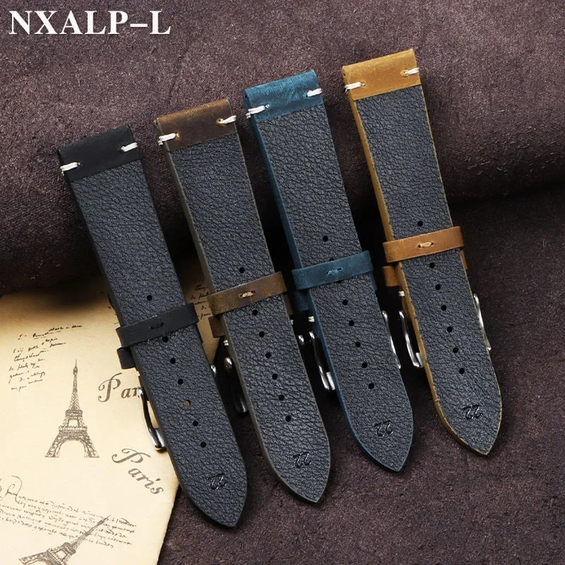 Vintage Yağ Balmumu Deri saat  - Nylon Nato Strap incelemesi ve fiyatı