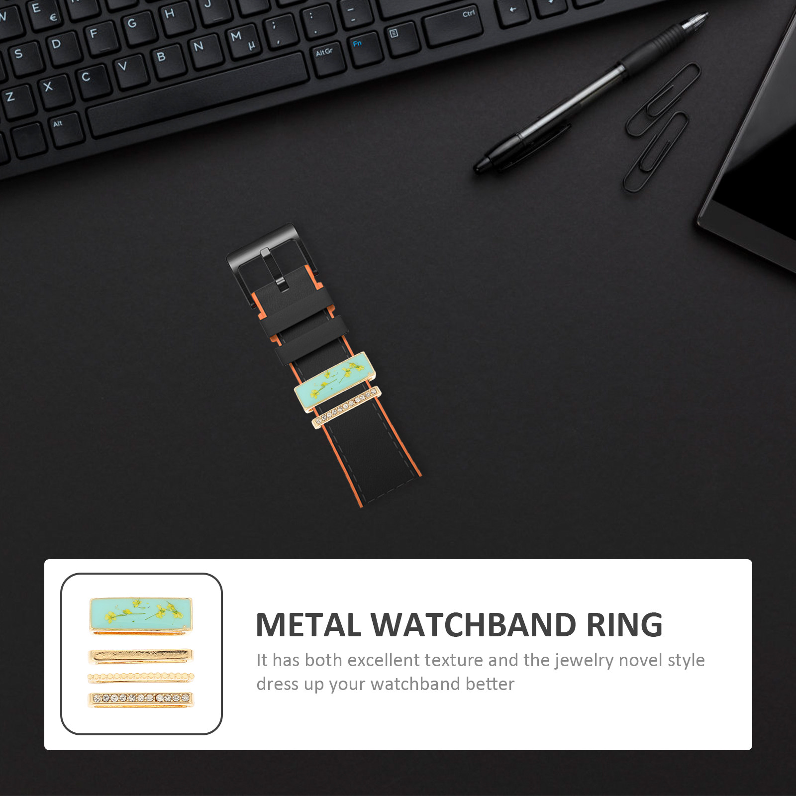 4 Adet Silikon Saat Kayışı Süs - Smartwatch Straps & Accessories incelemesi ve fiyatı