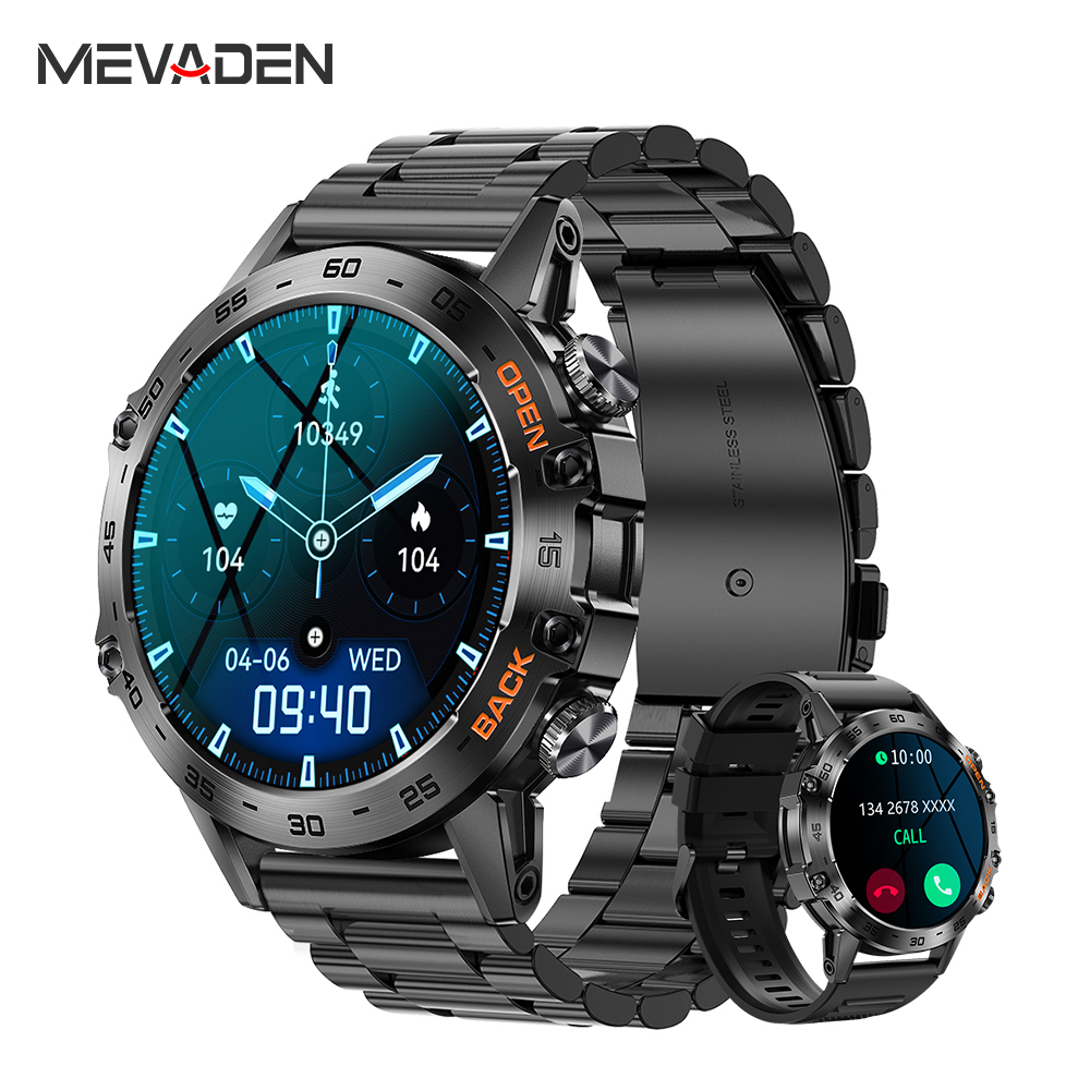 MEVADEN Çelik 1.39 inç Erkekle - Smartwatch Faces incelemesi ve fiyatı