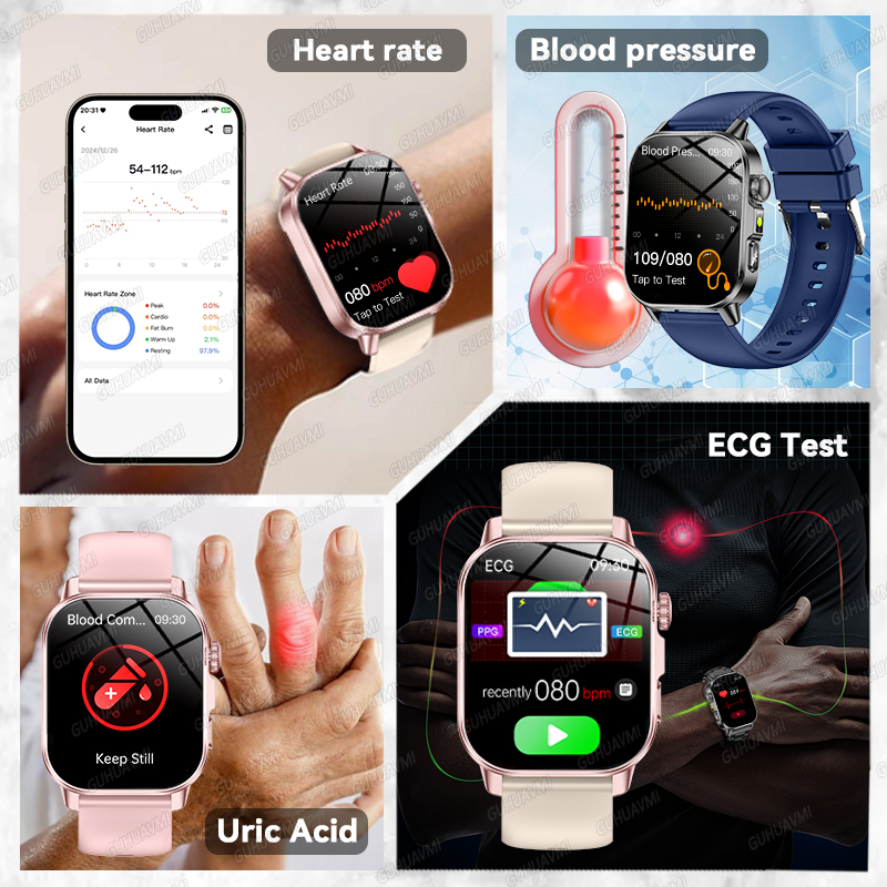 GUHUAVMI 2026 Yeni Hassas Sağl - Android Smartwatch Accessories incelemesi ve fiyatı