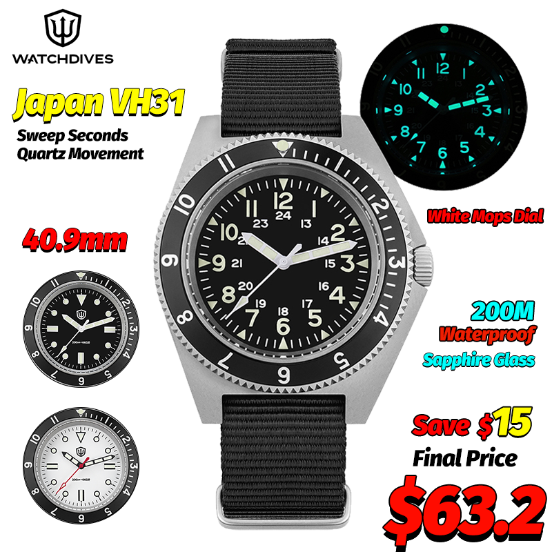 Watchdives WD1972 Kuvars İzle  - Accessories With Watch incelemesi ve fiyatı