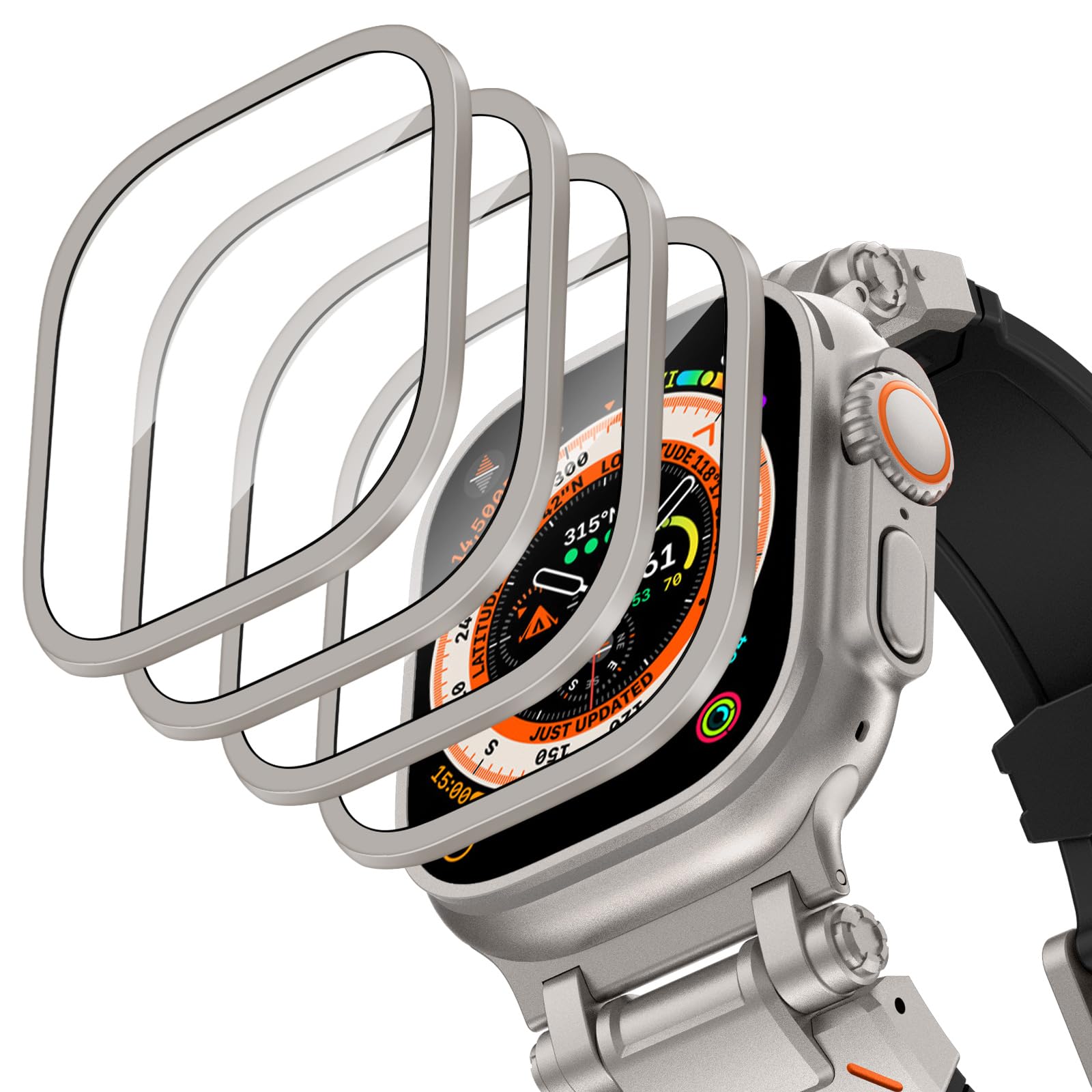 Alüminyum Alaşımlı Kasa + Temp - Smartwatch Straps & Accessories incelemesi ve fiyatı