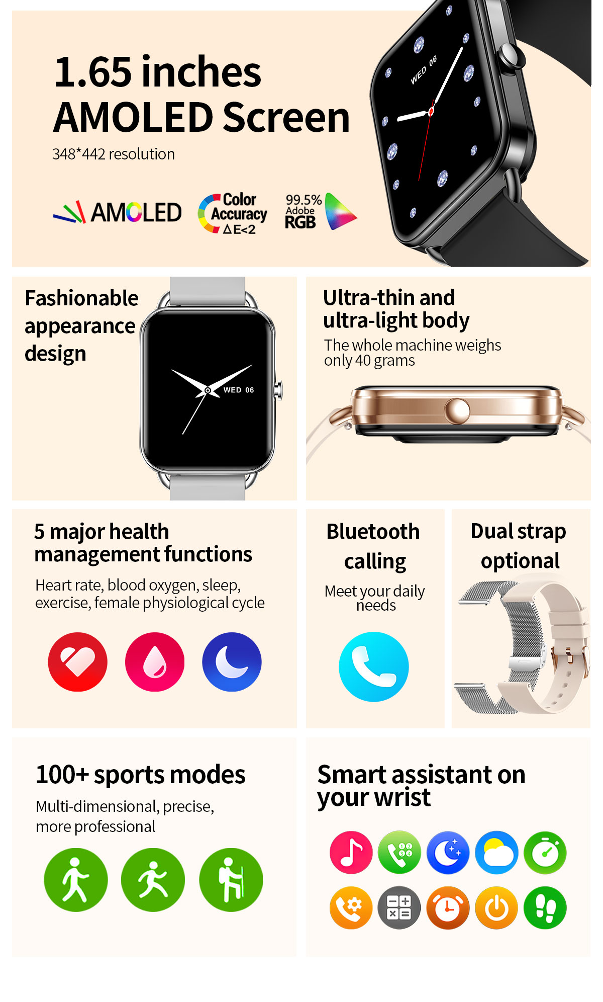 2024 Akıllı İzle Android Telef - Android Smartwatch Accessories incelemesi ve fiyatı