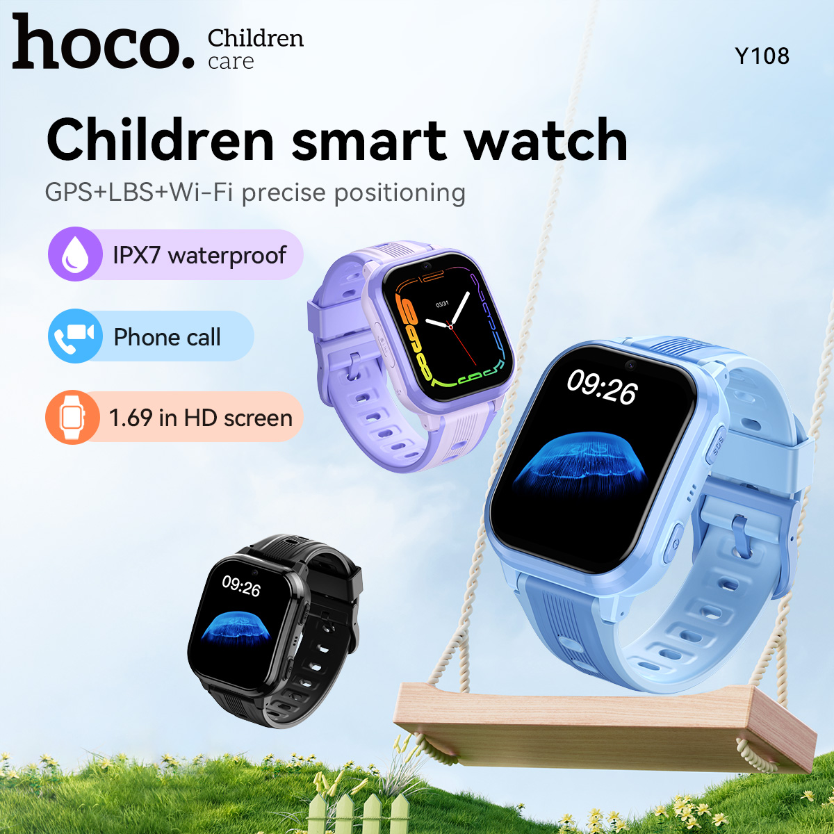 HOCO Y108 1.69 inç HD LCD Kavi - Smartwatch Id incelemesi ve fiyatı