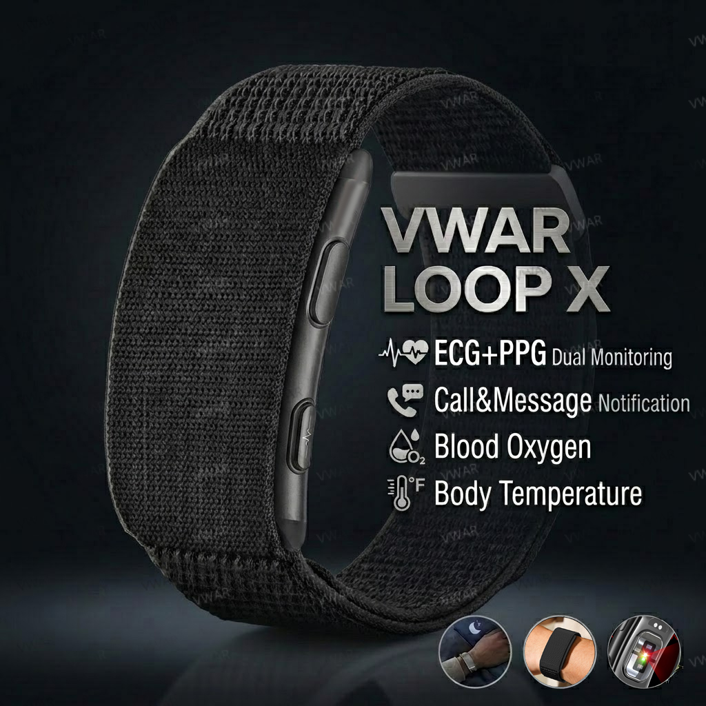 VWAR LOOP X EKG Akıllı Bilezik - Smartwatch X incelemesi ve fiyatı
