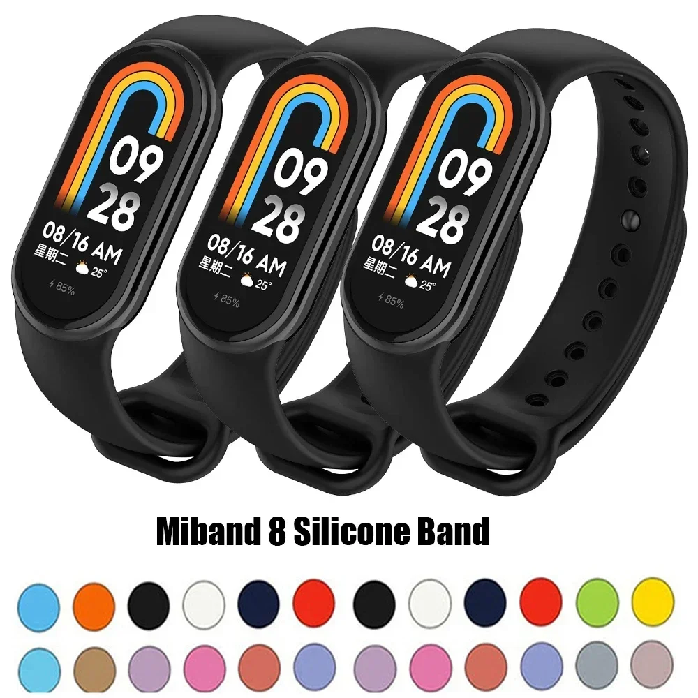Silikon Kayış Xiaomi Mi band 8 - Smartwatch Watch Accessories For Women incelemesi ve fiyatı