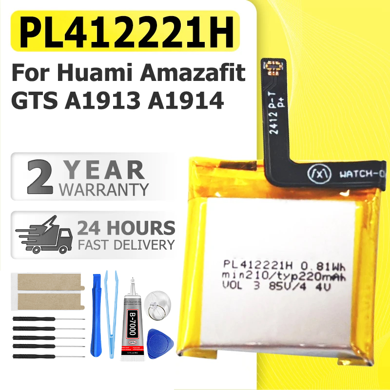 PL412221H Yepyeni Pil Huami Am - Smartwatch A1914 incelemesi ve fiyatı